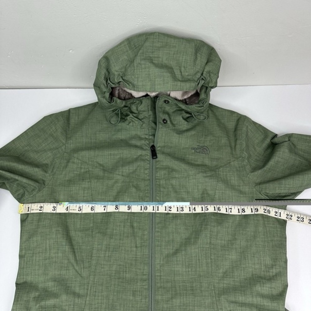 The North Face Women's Parka Jacket Green Hooded Insulated Size Large - Picture 11 of 16